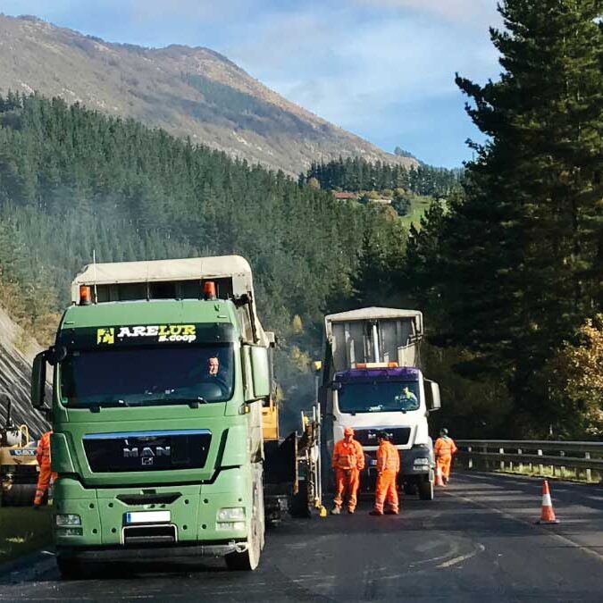 Transportes y basculantes | ARELUR | Trabajos realizados | Lasarte Gipuzkoa