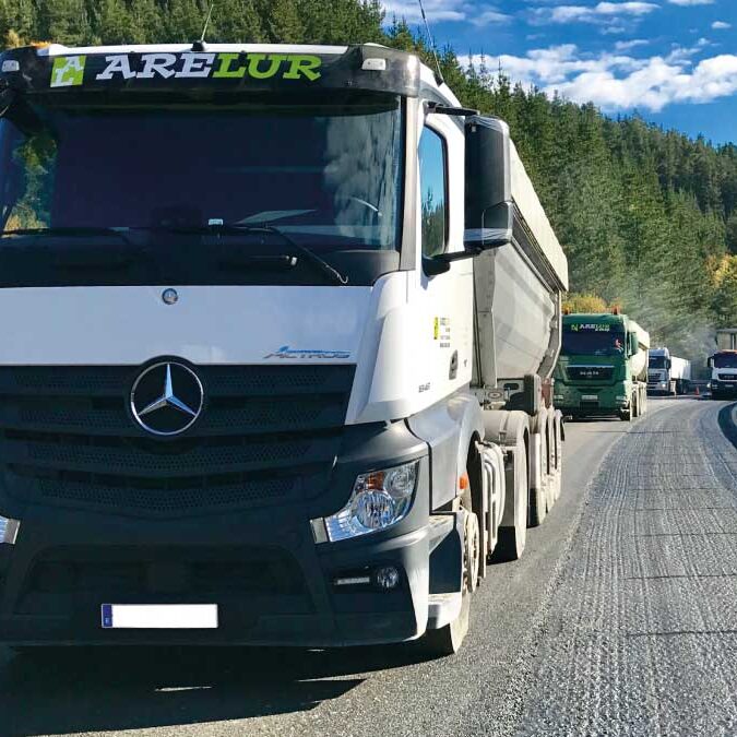 Transportes y basculantes | ARELUR | Trabajos realizados | Lasarte Gipuzkoa
