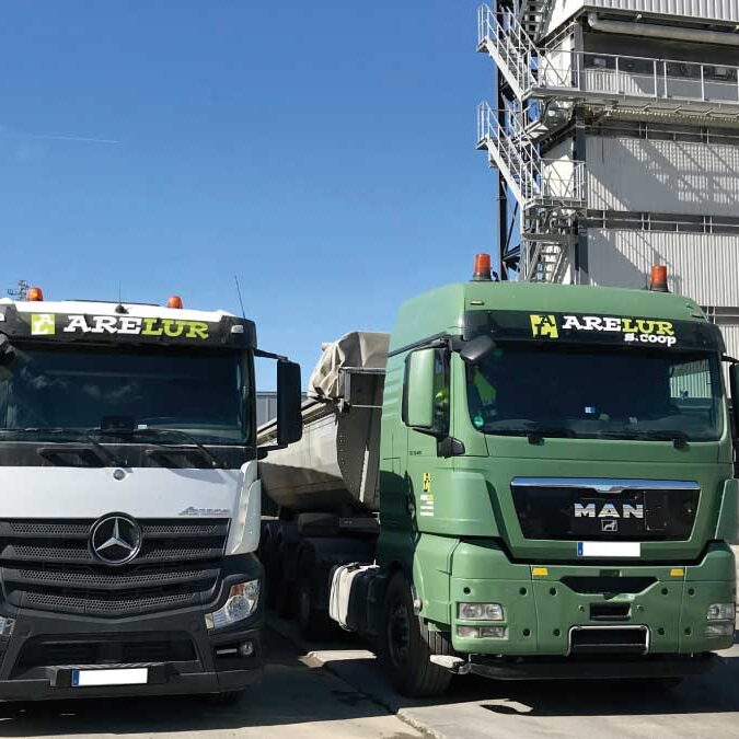 Transportes y basculantes | ARELUR | Trabajos realizados | Lasarte Gipuzkoa