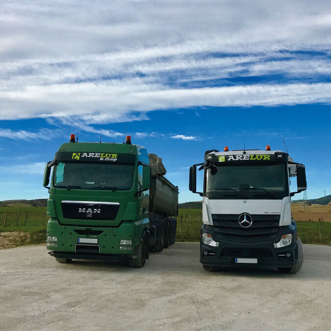 Transportes y basculantes | ARELUR | Trabajos realizados | Lasarte Gipuzkoa