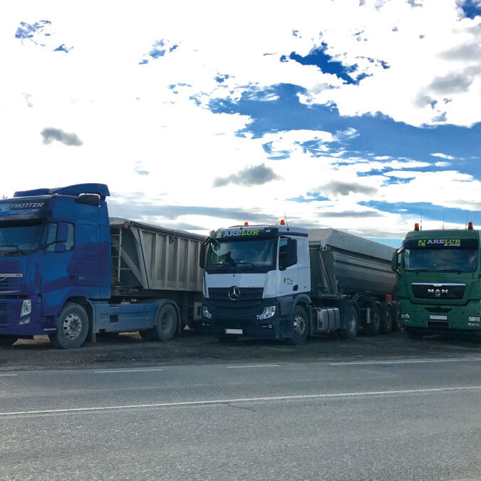 Transportes y basculantes | ARELUR | Trabajos realizados | Lasarte Gipuzkoa