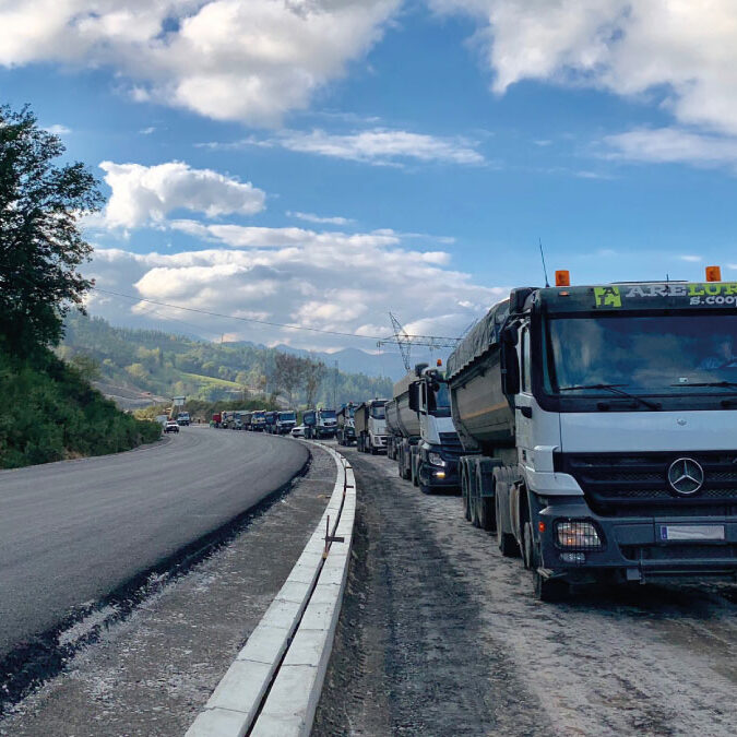 Transportes y basculantes | ARELUR | Trabajos realizados | Lasarte Gipuzkoa