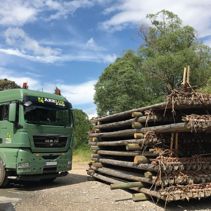 Transportes y basculantes | ARELUR | Trabajos realizados | Lasarte Gipuzkoa