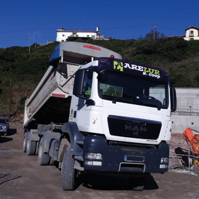 Transportes y basculantes | ARELUR | Trabajos realizados | Lasarte Gipuzkoa